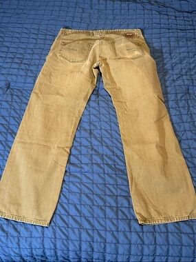 Cavi Men's Camel Straight-Leg Jeans